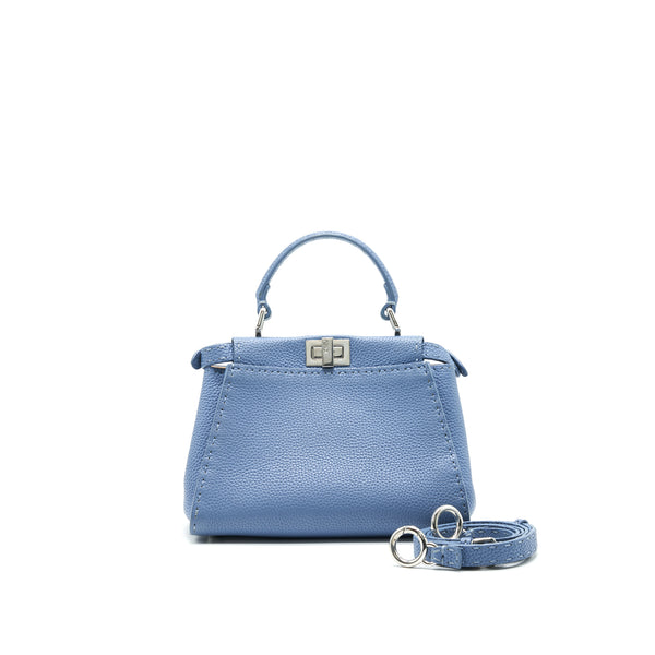 FENDI MINI PEEKABOO ICONIC IN BLUE SHW