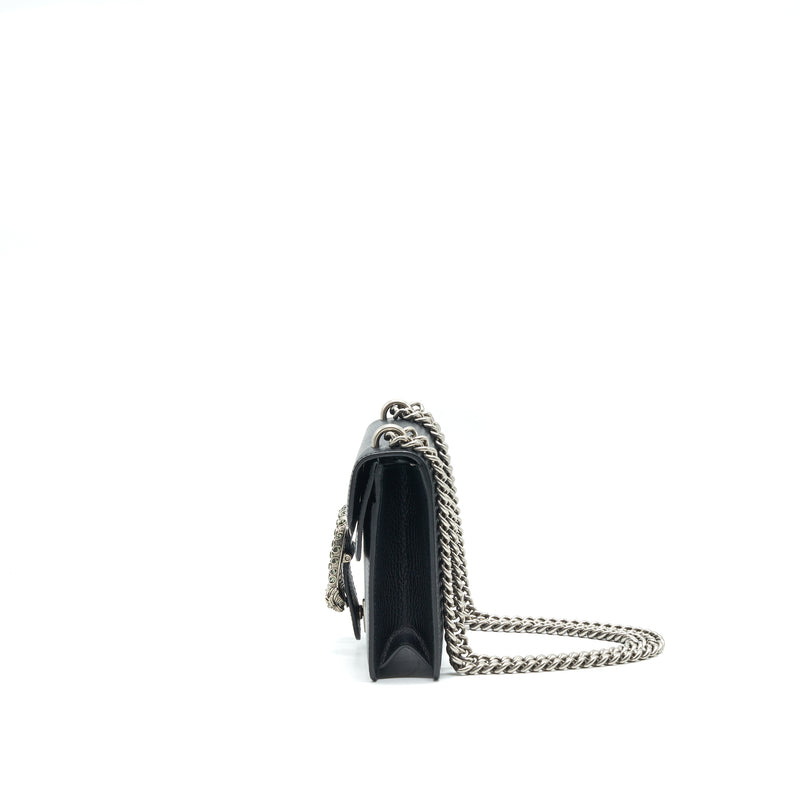 Gucci Black Leather Dionysus Mini Bag with SHW