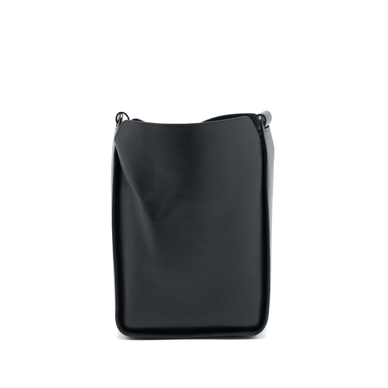 Balenciaga Tool 2.0 North-South Tote Bag Calfskin Black with Black Hardware