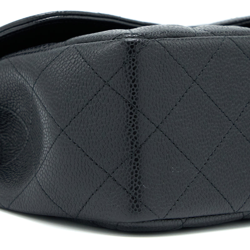 Chanel Jumbo Single Flap Bag Caviar Black SHW