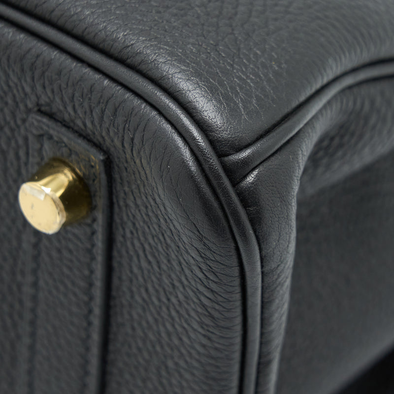 Hermes Birkin 30 Togo Black GHW Stamp A