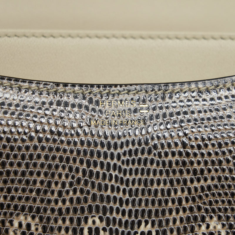 Hermes Constance Mini Ombre Lizard GHW Stamp Y