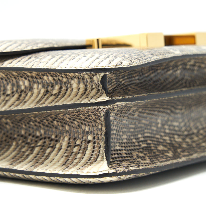 Hermes Constance Mini Ombre Lizard GHW Stamp Y