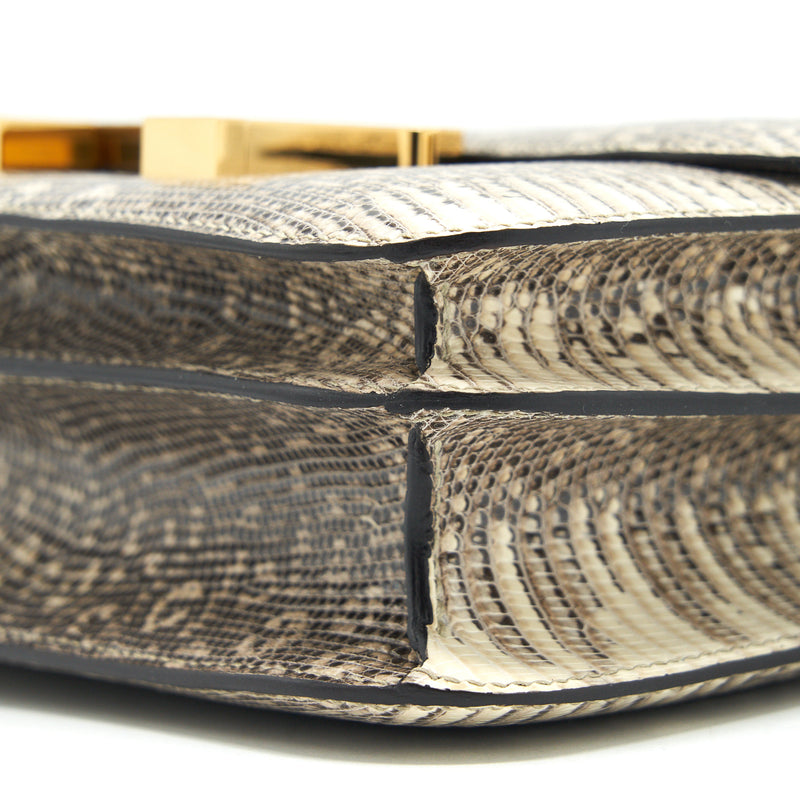 Hermes Constance Mini Ombre Lizard GHW Stamp Y
