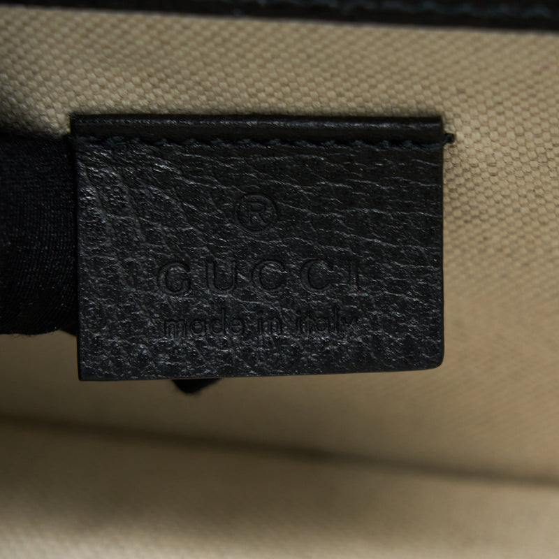 Gucci Small Dionysus Shoulder Bag Black SHW