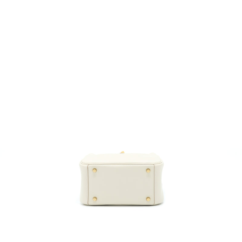 Hermes Mini Lindy Swift Gris Perle GHW Stamp Z