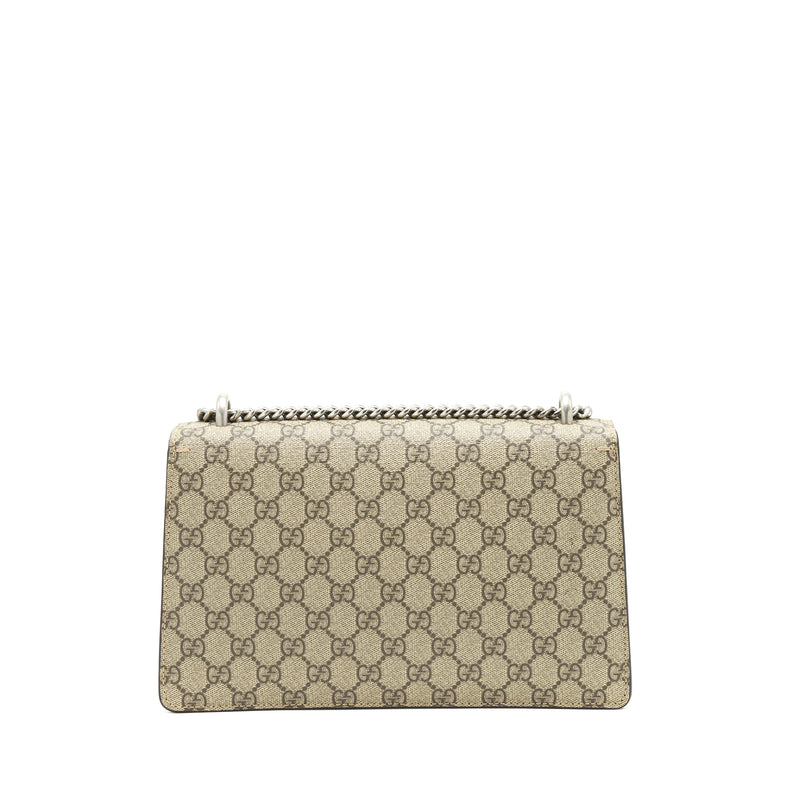 Gucci Small Dionysus Bag Supreme Canvas / Beige