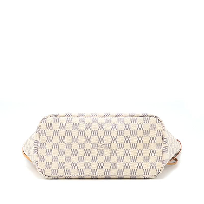 Louis Vuitton Neverfull MM Damier Azur GHW