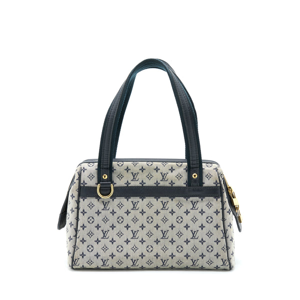 Louis Vuitton Josephine PM Monogram Mini Lin Canvas GHW