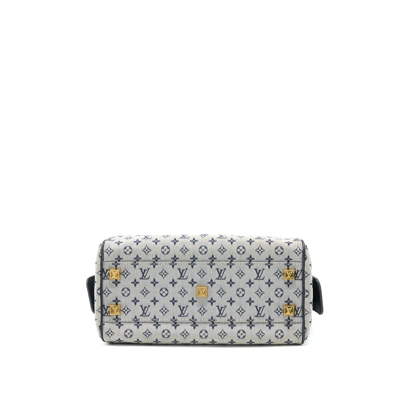 Louis Vuitton Josephine PM Monogram Mini Lin Canvas GHW