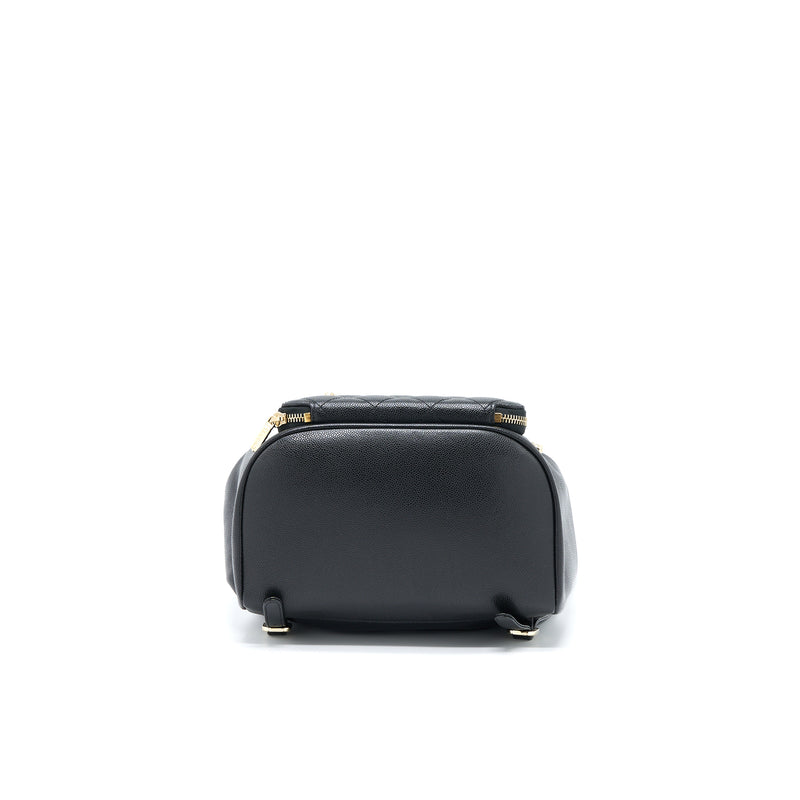Chanel 22b Affinity Backpack Caviar Black LGHW (Microchip)