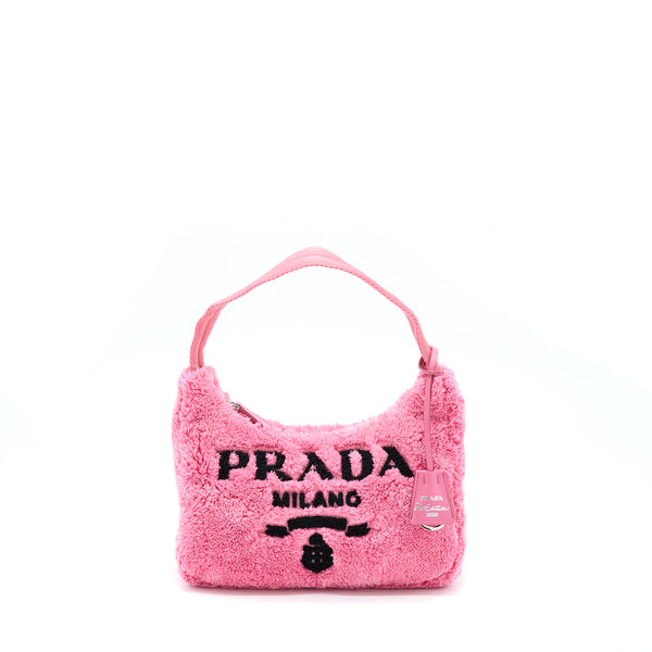 Prada Reedition 2000 Terry Mini Bag Pink