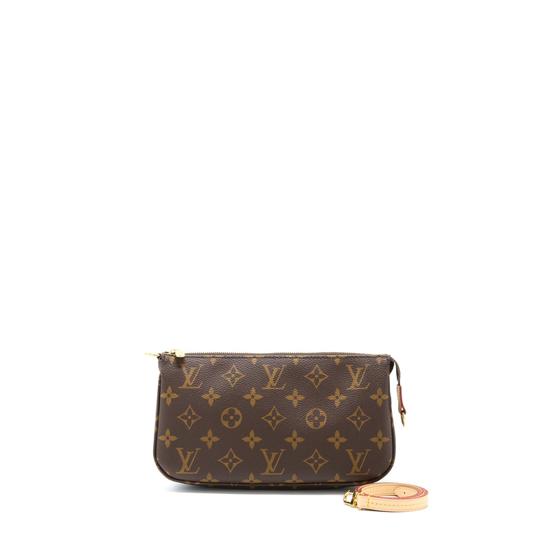 Louis Vuitton Pochette Accessories Monogram Canvas GHW