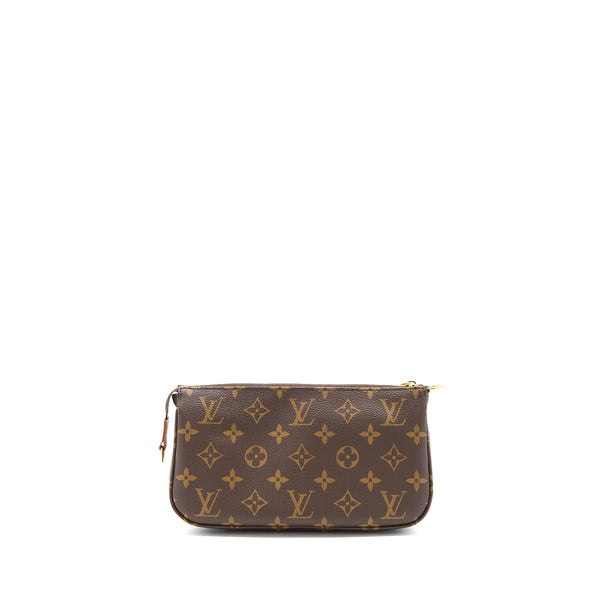Louis Vuitton Pochette Accessories Monogram Canvas GHW