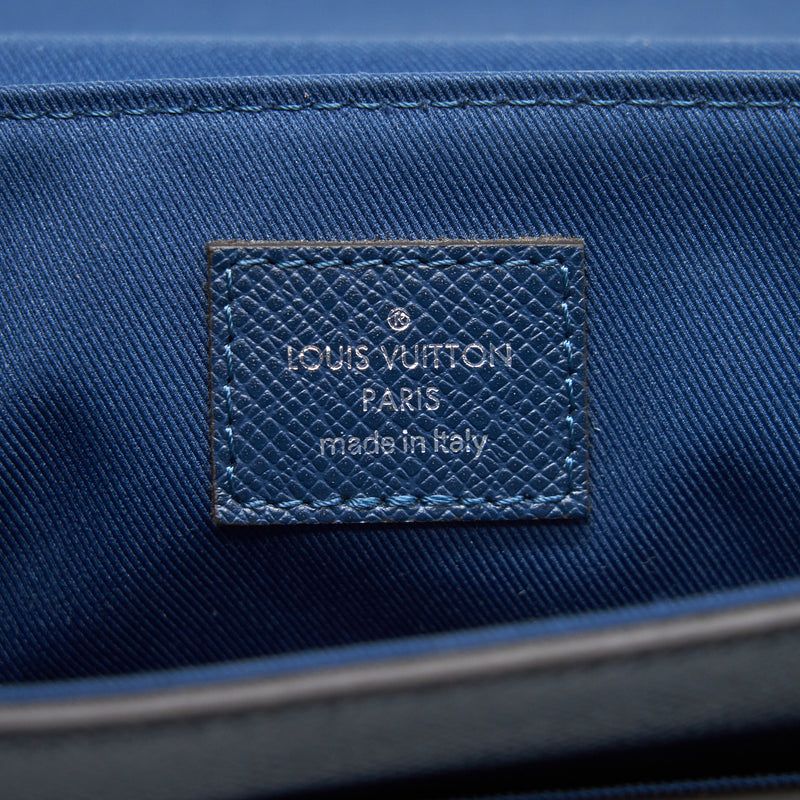 Louis Vuitton, Jewelry, Louis Vuitton Taiga Digit Bracelet In Blue Size 9