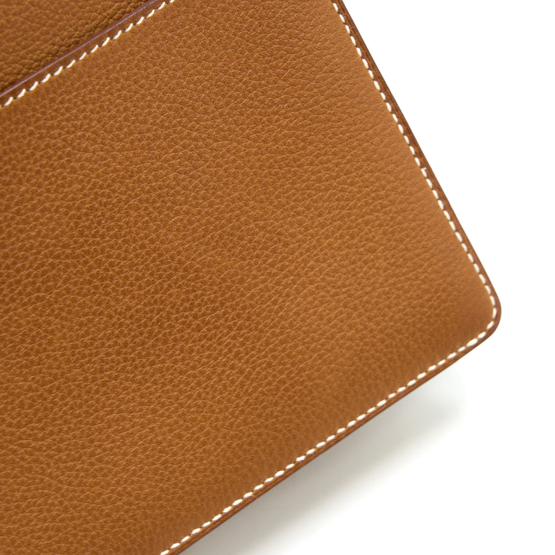 Hermes Mini Roulis Barenia Faubourg 34 Fauve GHW Stamp Y