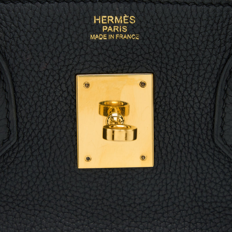 Hermes Birkin 30 Togo Black GHW Stamp X