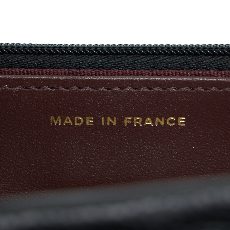 Chanel Classic Wallet On Chain Caviar Black GHW (Microchip)