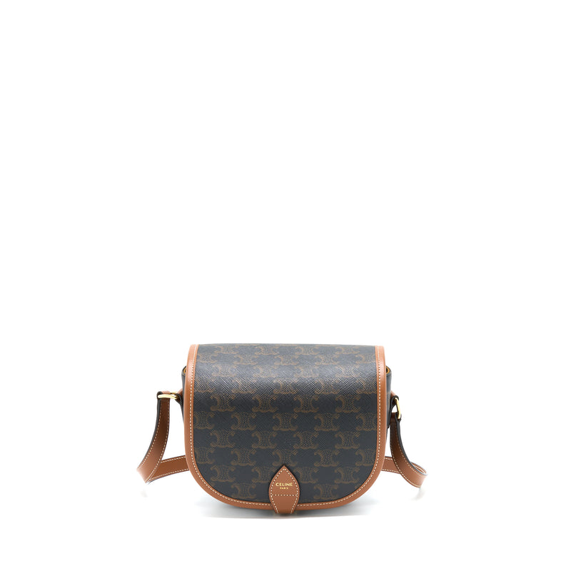 Celine folco medium triomphe canvas bag hot sale