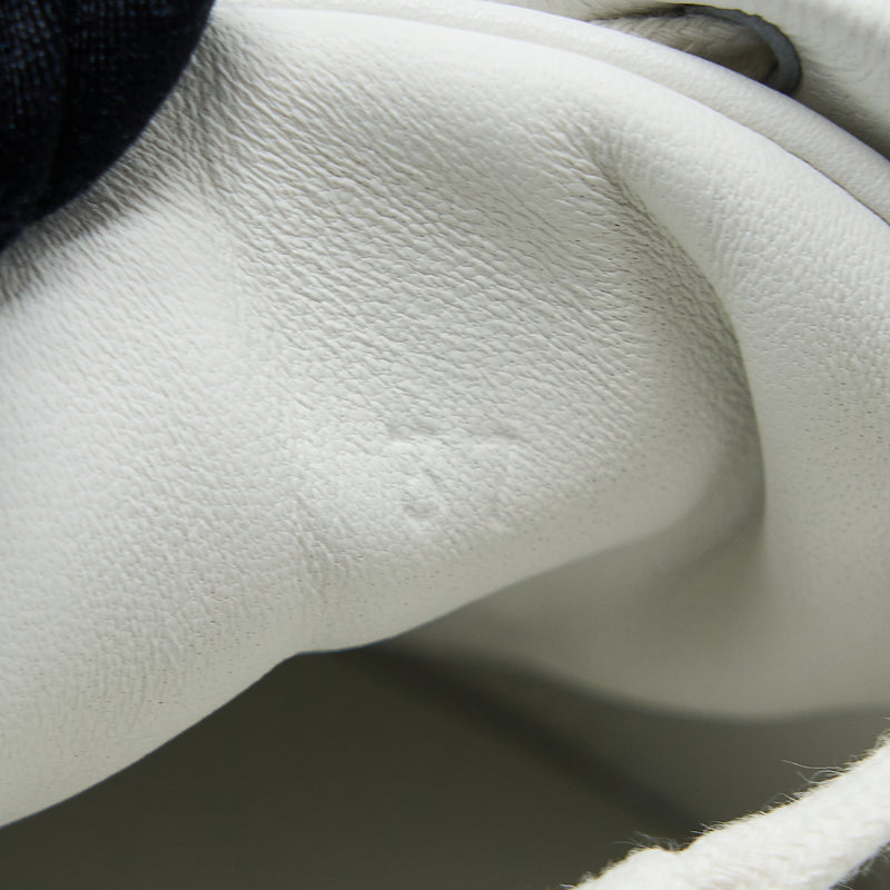 Hermes Size 37 Femme Envol Sneaker Calfskin/Suede Goatskin Chèvre Velours Blanc