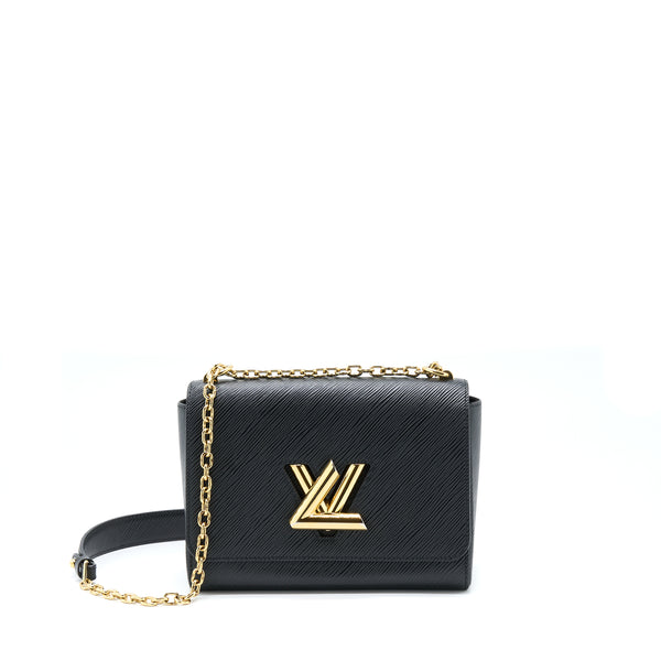 Louis Vuitton Twist MM Epi Black GHW