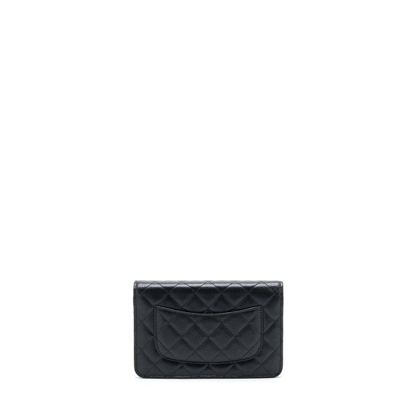 Chanel Classic Wallet On Chain Caviar Black GHW