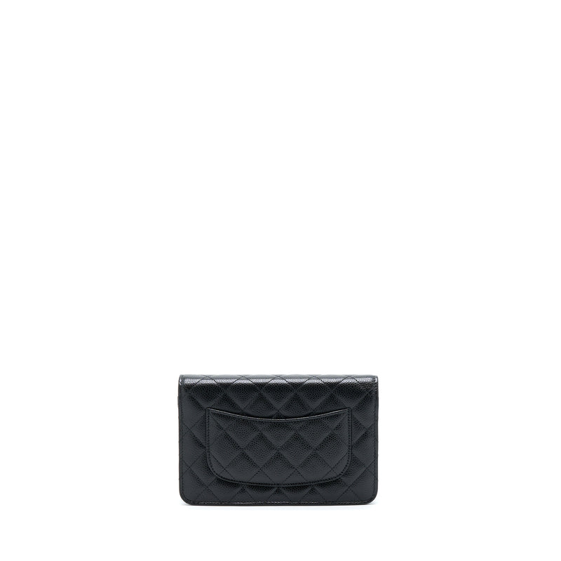 Chanel Classic Wallet On Chain Caviar Black GHW