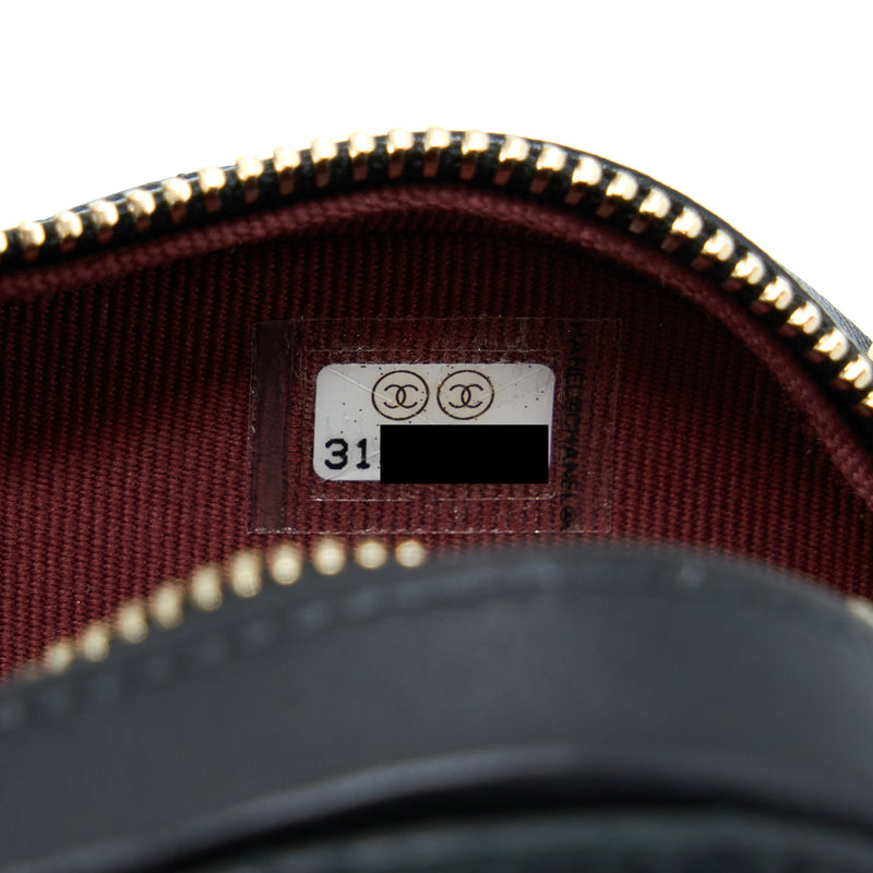 Chanel 22S Small Heart Bag Lambskin Black LGHW