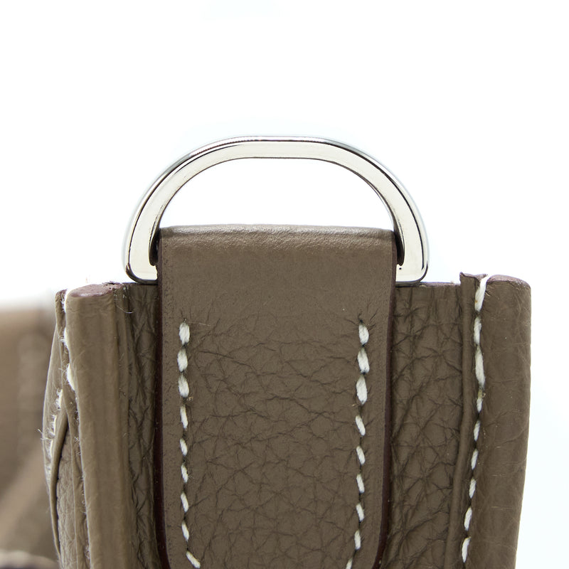Hermes Evelyn 29 Clemence Etoupe SHW Stamp Y