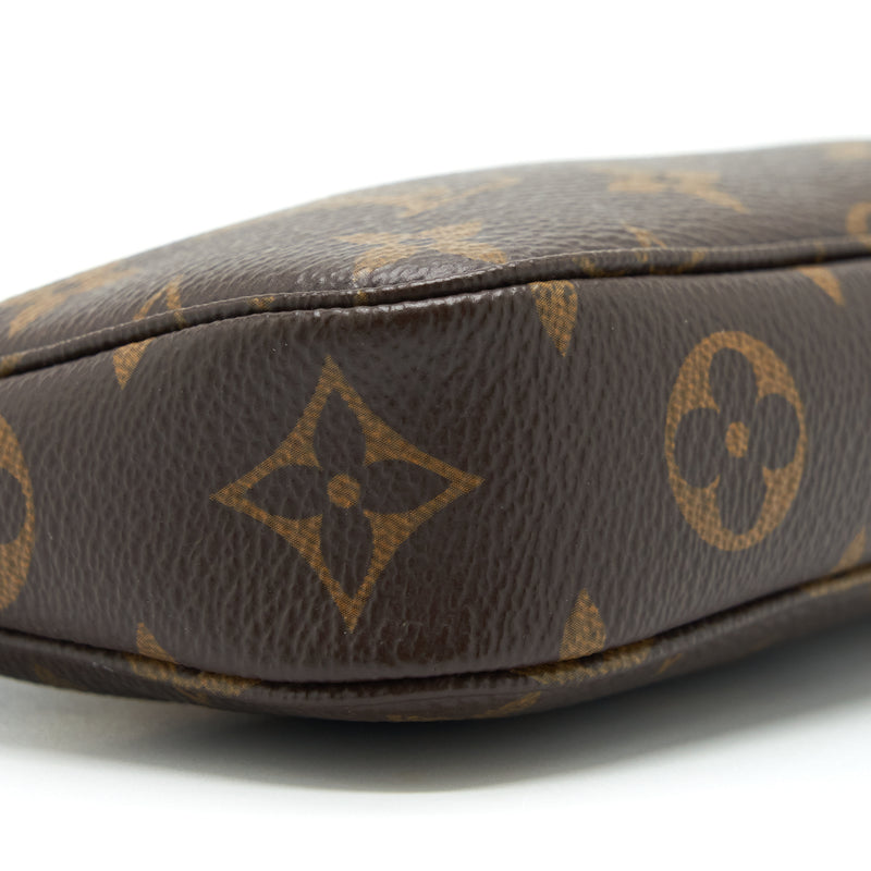 Louis Vuitton Mini Pochette Monogram Canvas GHW