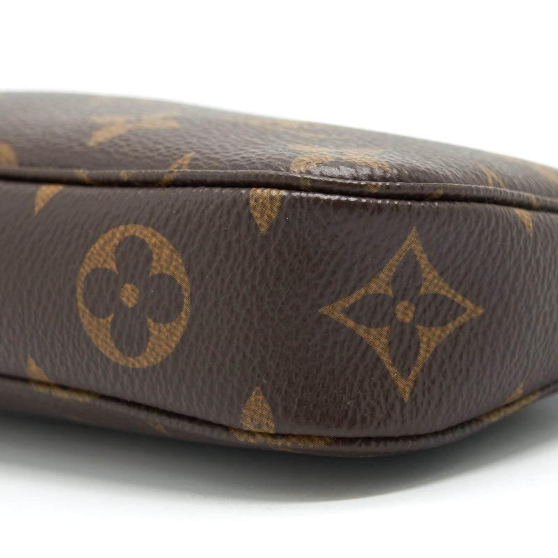 Louis Vuitton Mini Pochette Monogram Canvas GHW