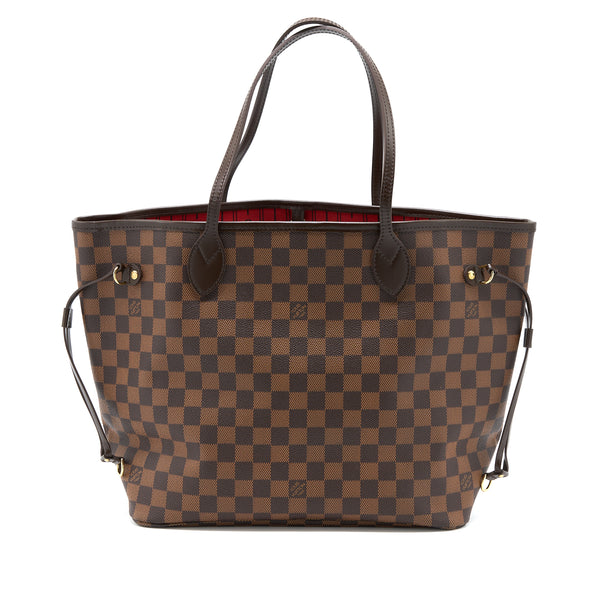 Louis Vuitton Neverfull MM Damier Ebene Canvas GHW