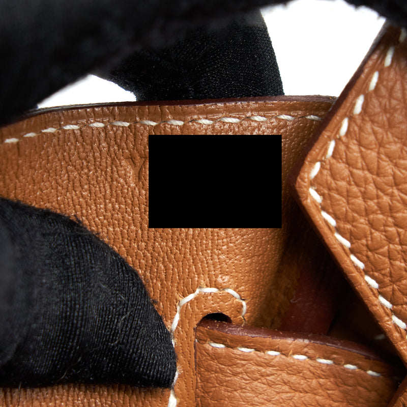 Hermes Birkin 30 Togo Gold SHW Stamp Y
