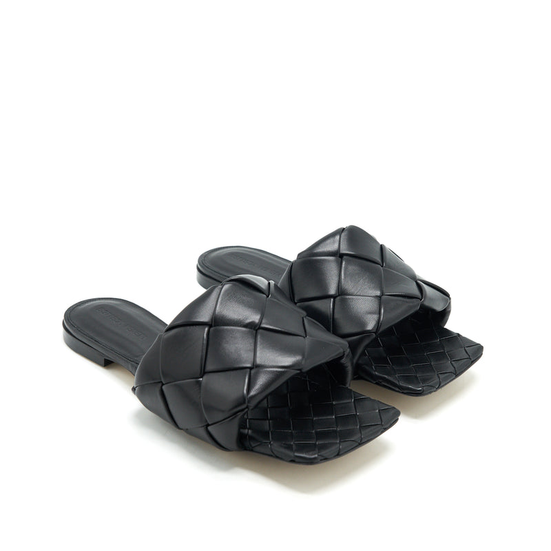 bottega Veneta size39.5 Lido Flat Sandals black