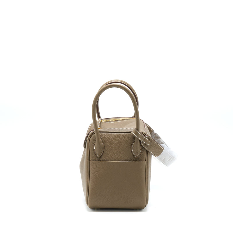 Hermes Lindy 26 Clemence Etoupe GHW Stamp U