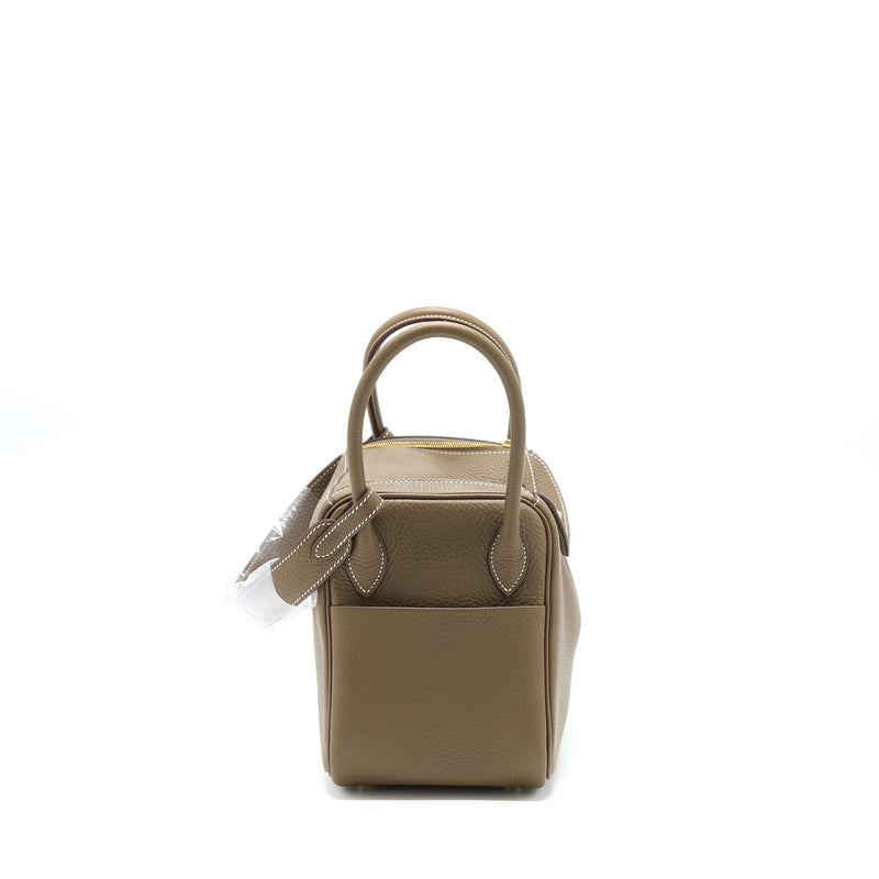 Hermes Lindy 26 Clemence Etoupe GHW Stamp U