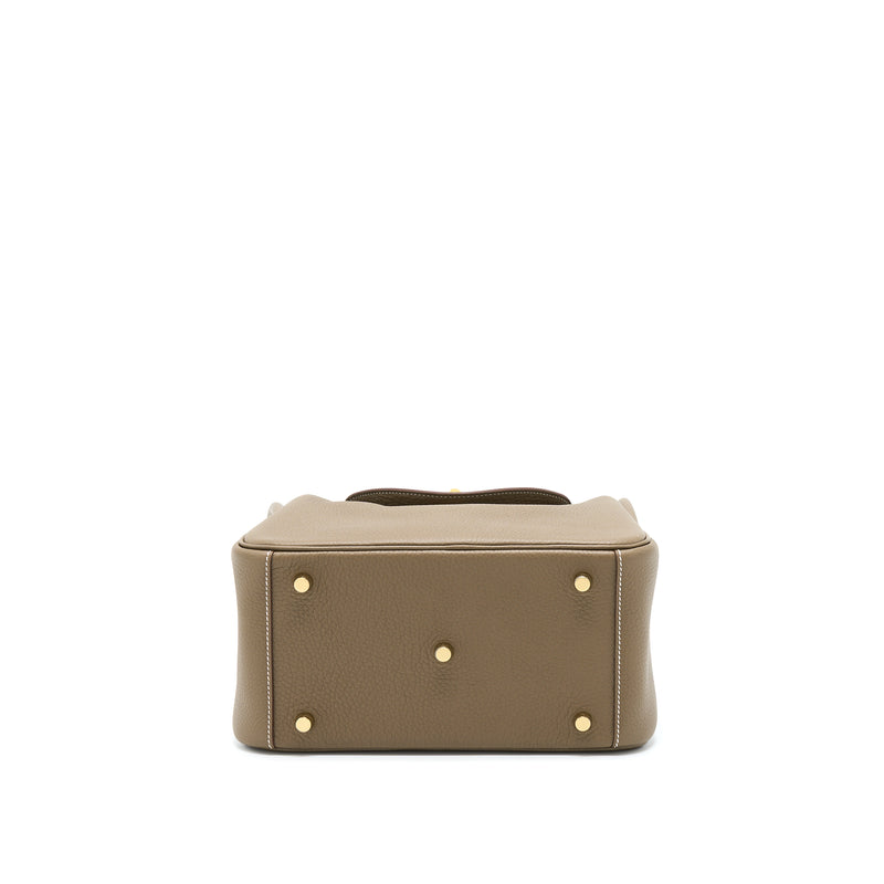 Hermes Lindy 26 Clemence Etoupe GHW Stamp U