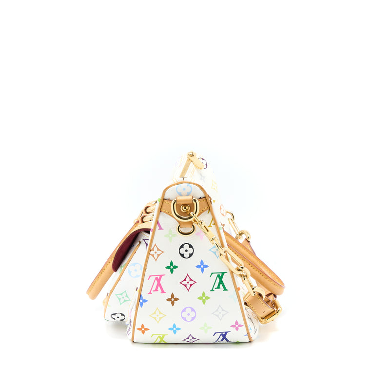 Louis Vuitton Rita Bag White Monogram Multicolour Canvas GHW