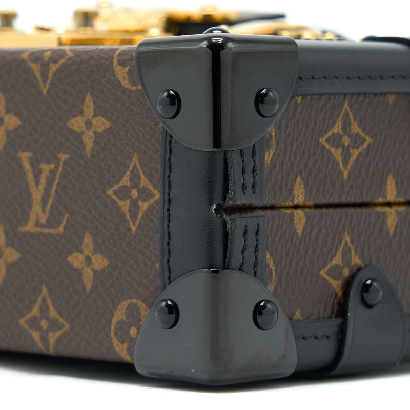 Louis Vuitton Petite Malle Monogram Canvas GHW (New Version)