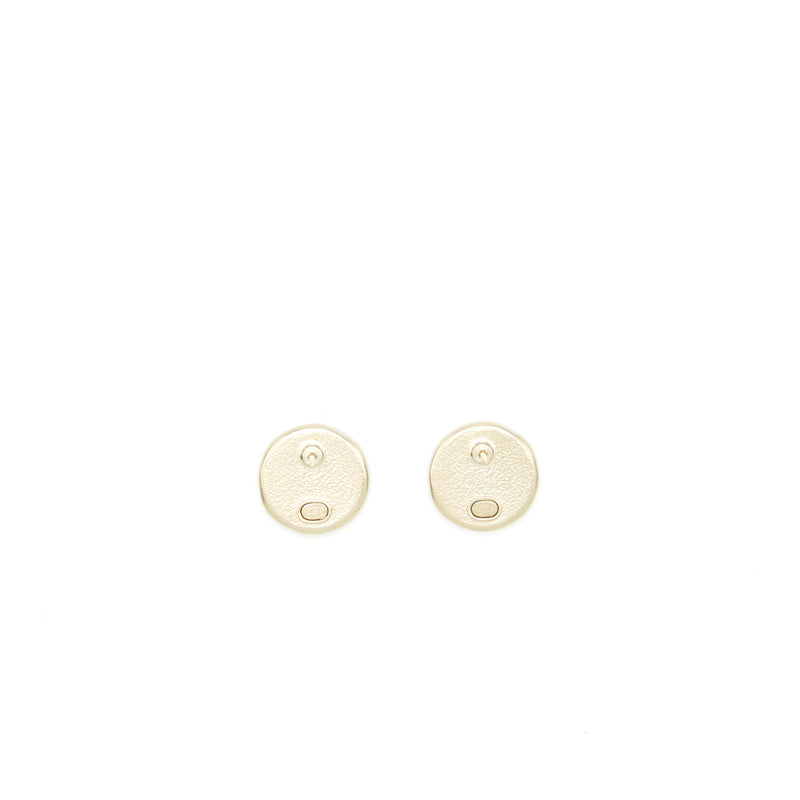 Chanel Mini Coin CC Earrings LGHW