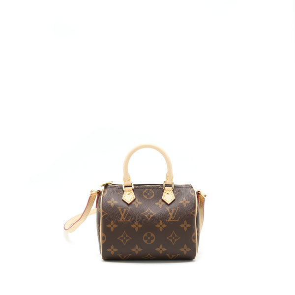 Louis Vuitton nano Speedy monogram