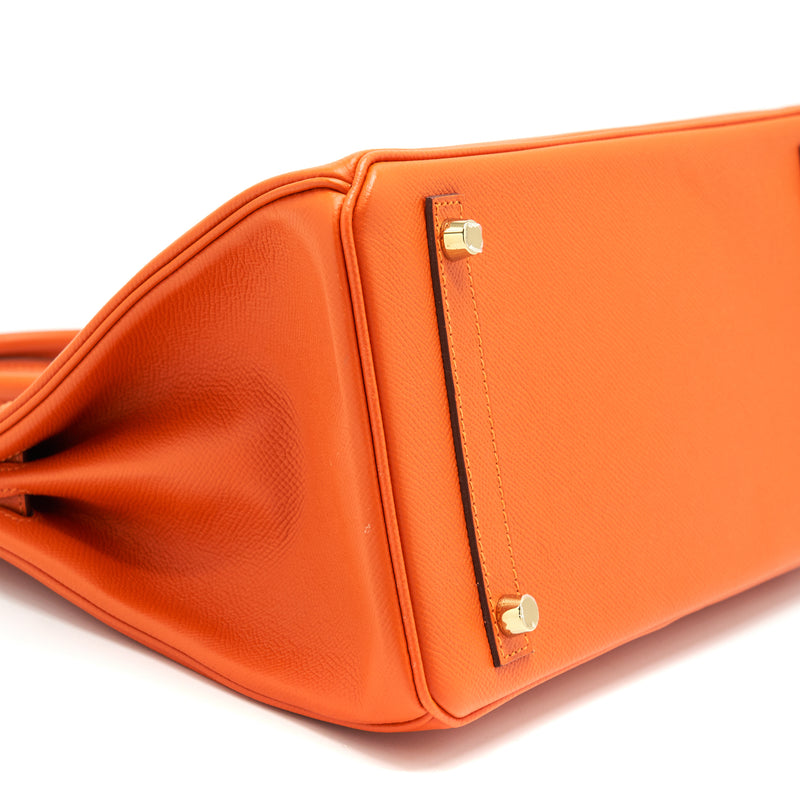 Hermes Birkin 30 9J Feu Epsom GHW Stamp A