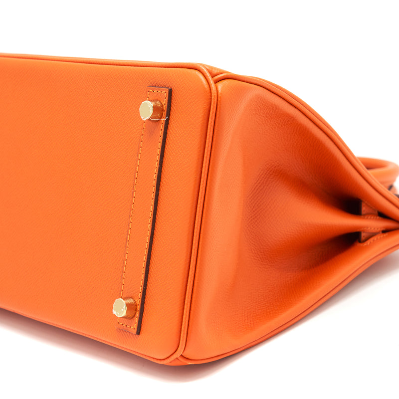 Hermes Birkin 30 9J Feu Epsom GHW Stamp A