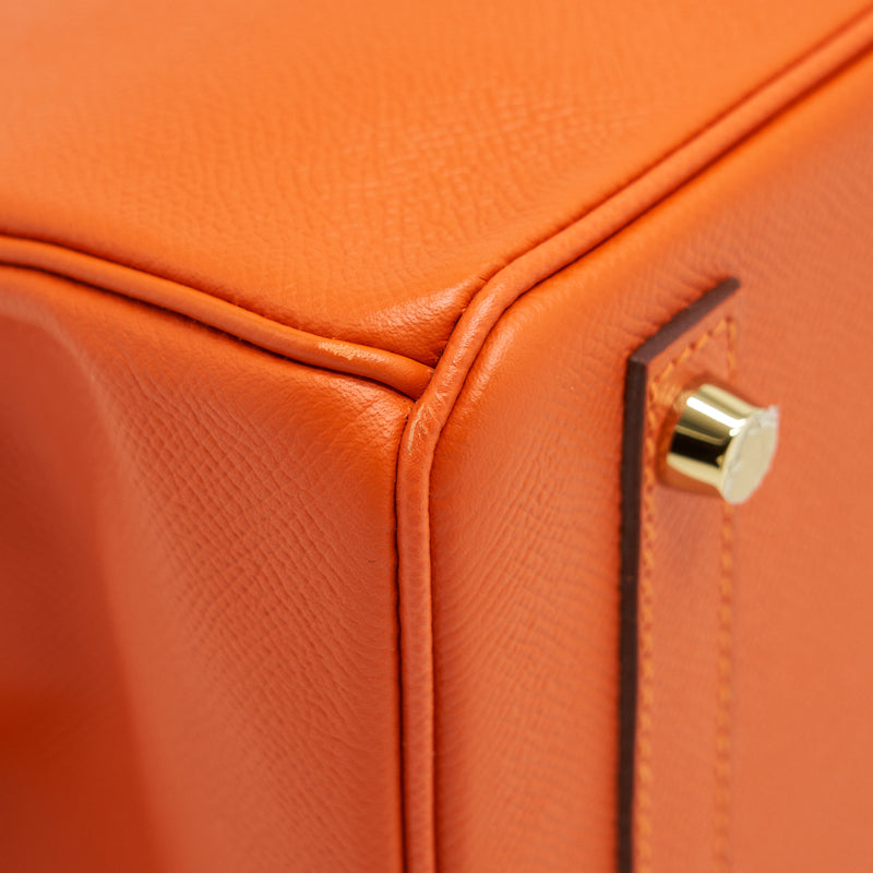 Hermes Birkin 30 9J Feu Epsom GHW Stamp A