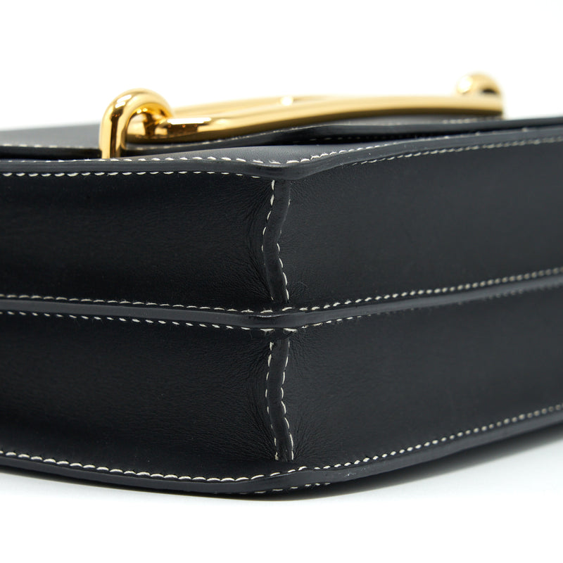 Hermes Roulis 23 Sombrero Black GHW Stamp C