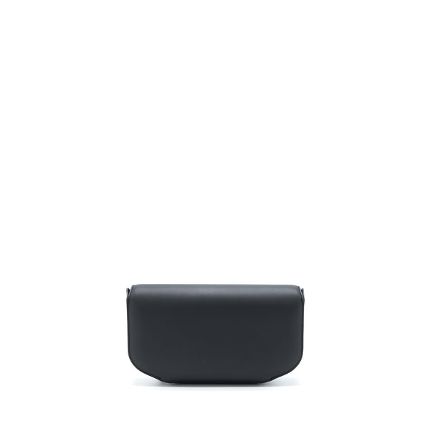 Hermes Cherche MIDI Clutch Bag Monsieur Black GHW Stamp A