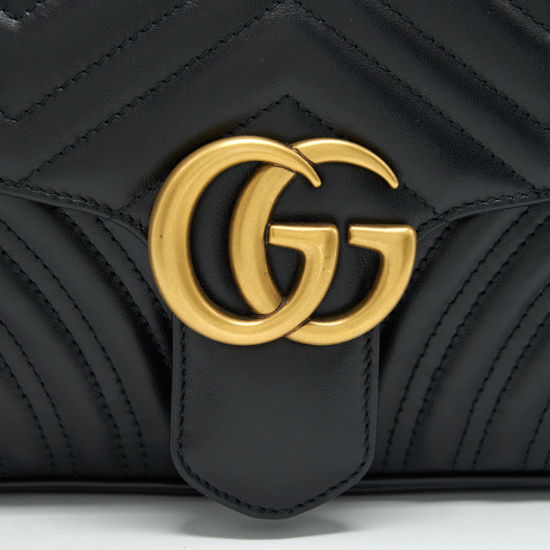 Gucci marmont 26cm black hot sale