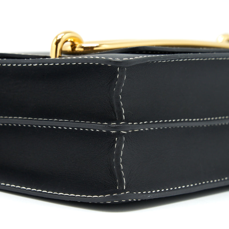 Hermes Roulis 23 Sombrero Black GHW Stamp C
