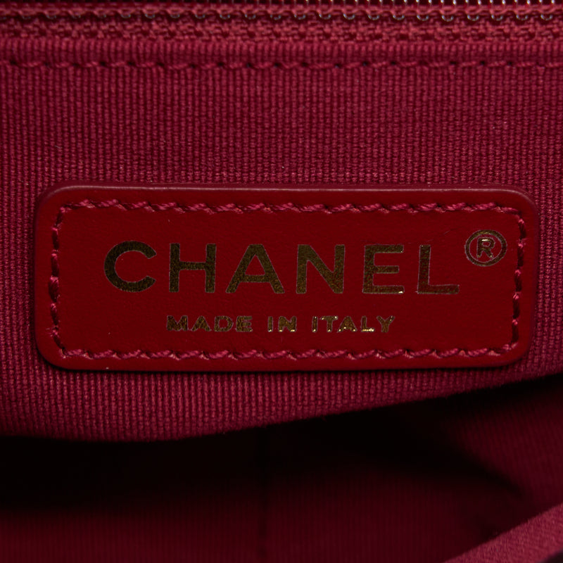 Chanel 22A Small Flap Bag Grained Shiny Calfskin Black Brushed GHW(Microchip)