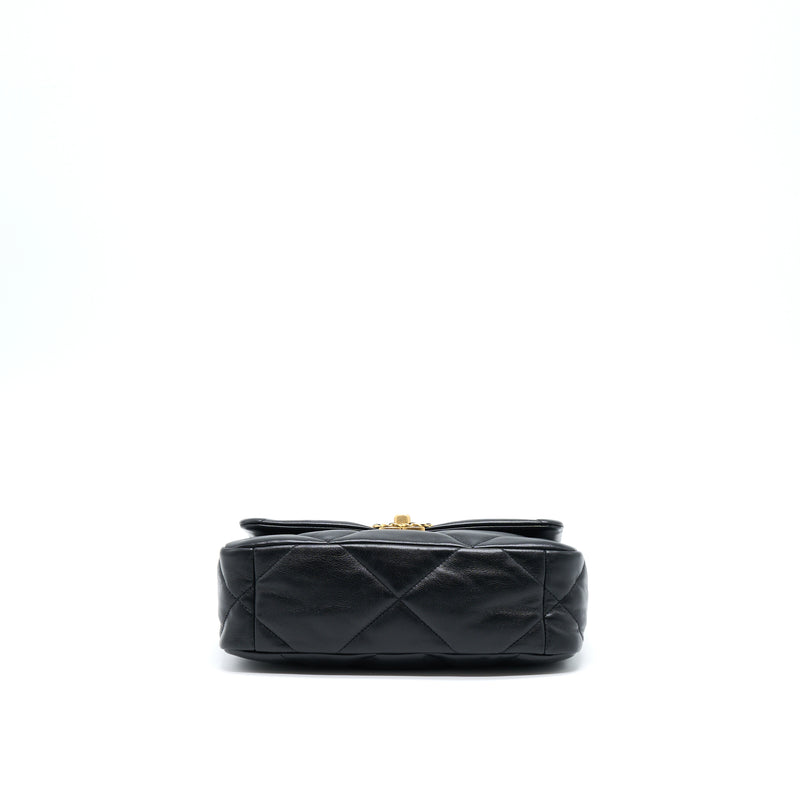 Chanel Small 19 Bag Lambskin Black Multicolour Hardware (Microchip)